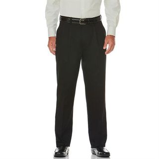 polyester cotton stretch pants